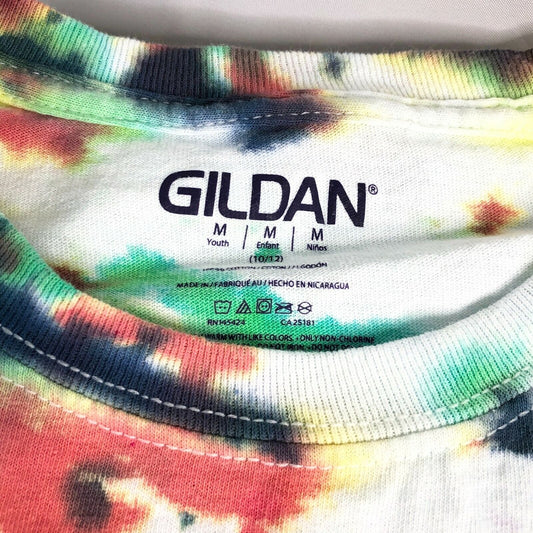 Gildan Tie-Dye Short Sleeve Youth Medium (10/12) New Splatter