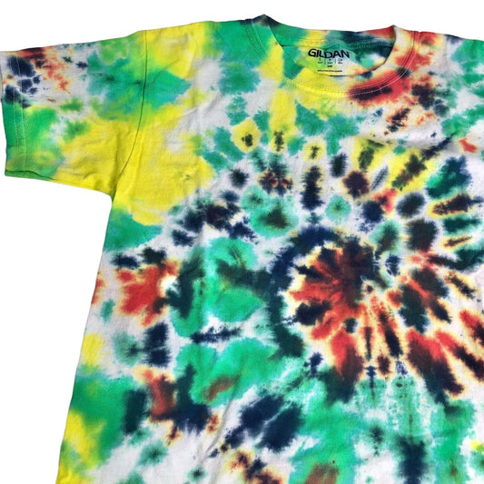 Gildan Tie-Dye Short Sleeve Tee Youth Small (6/8) New Splatter Swirl