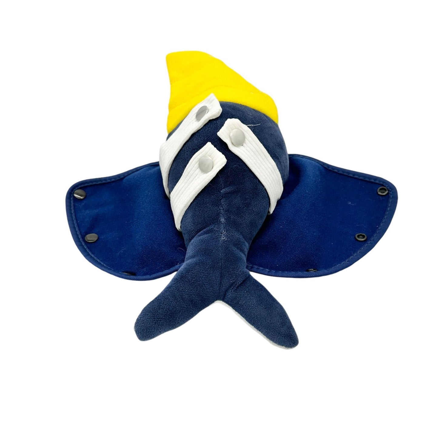 Sensory4U Narwhal Soft Plush Sensory Activity Toy For Ages 3+ Blue White Yellow