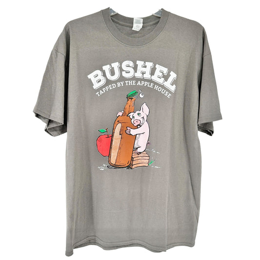 The Bushel Pub T-Shirt XL Dark Gray Apple House Linden VA Friends With Benefits