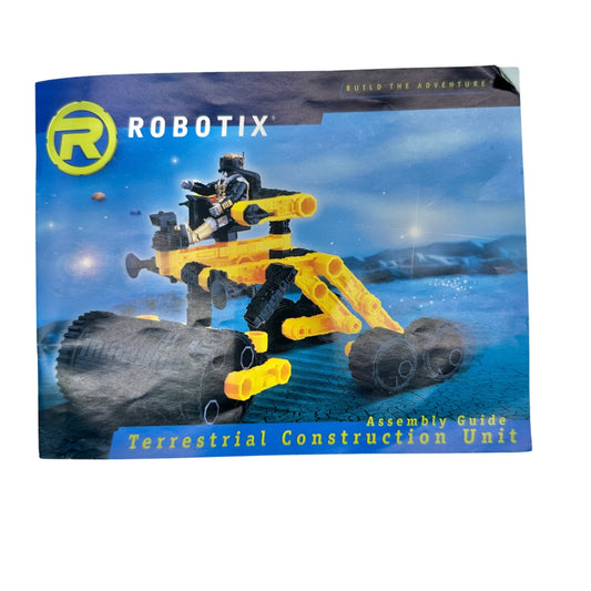 Robotix Terrestrial Construction Unit Model Kit with Assembly Guide 2 Pcs Short