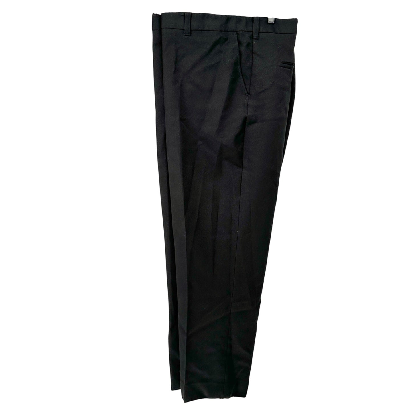 CM Gold Series Dress Pants Mens Size 52x30 Black Polyester Tailored Fit Pockets