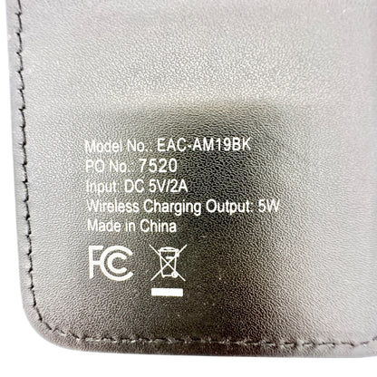 Accord Mouse Pad With Kickstand and Wireless Charger 11.5x9.5 Black