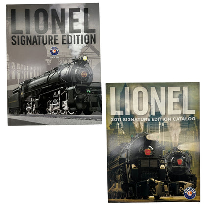 Lionel Signature Edition Catalogs 2008-2017 Model Train Lot of 9 Collectibles