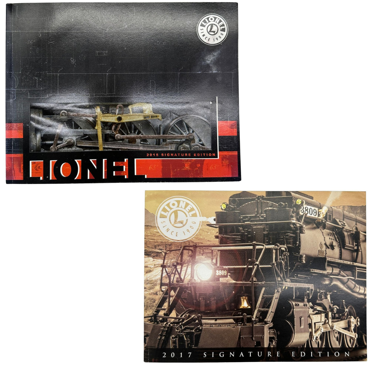 Lionel Signature Edition Catalogs 2008-2017 Model Train Lot of 9 Collectibles