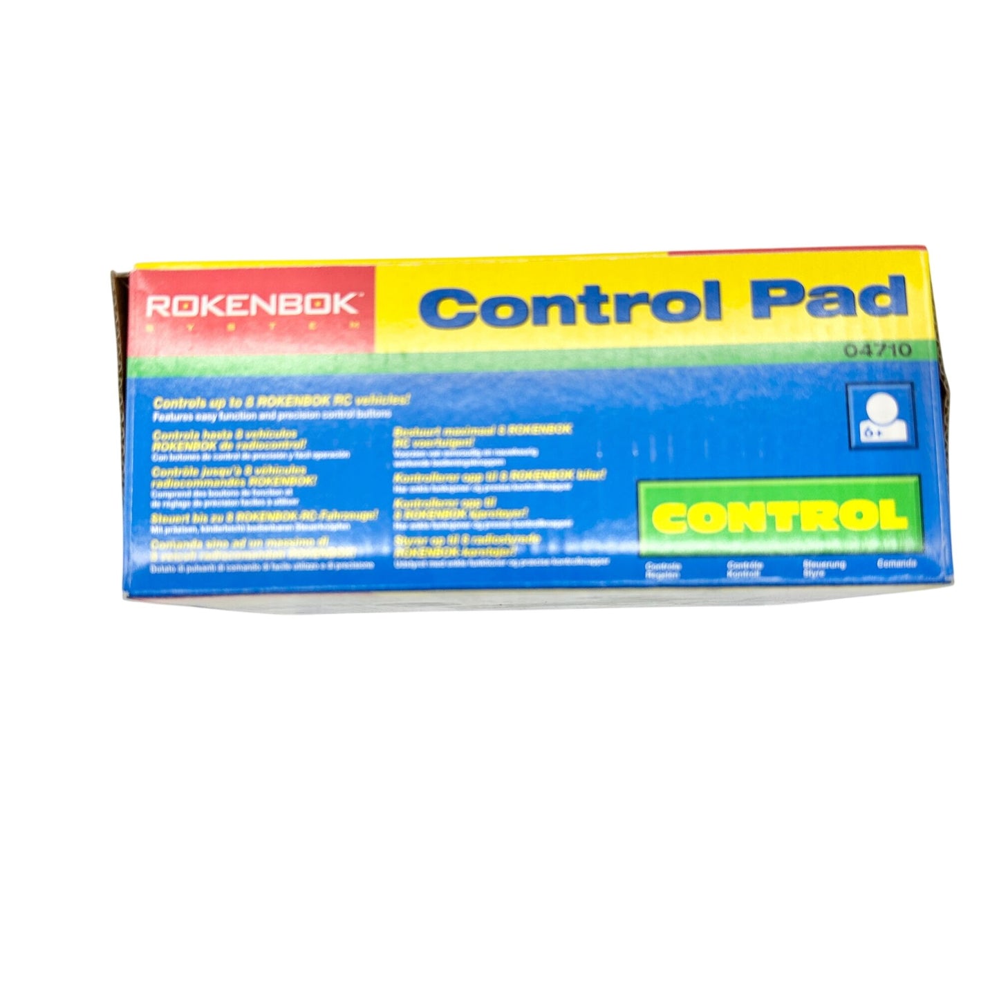 Rokenbok Wireless Control Pad For RC Vehicles Model 04710 White Purple in Box