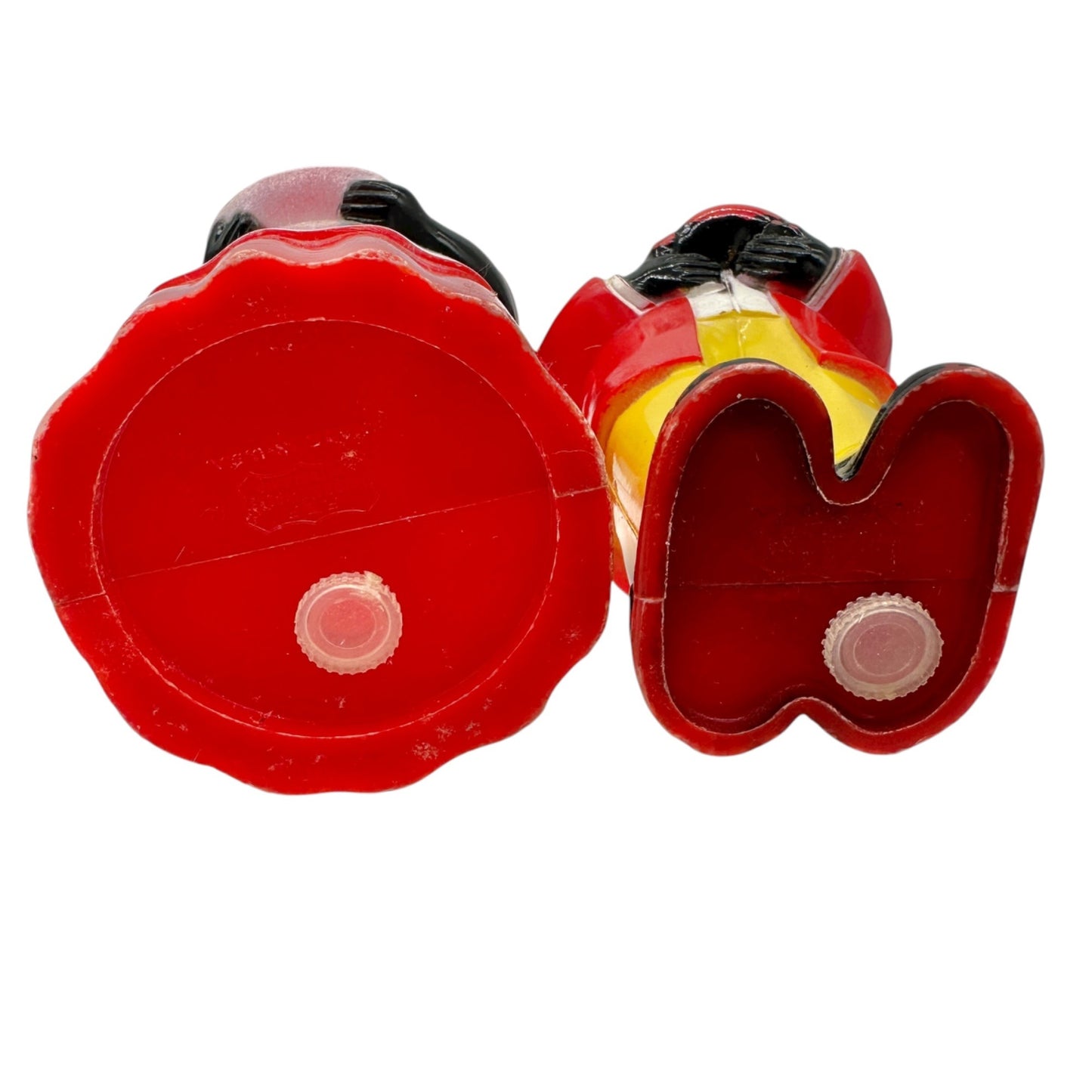 Black Americana Aunt Jemima and Uncle Mose Salt and Pepper Shakers Plastic 1950s