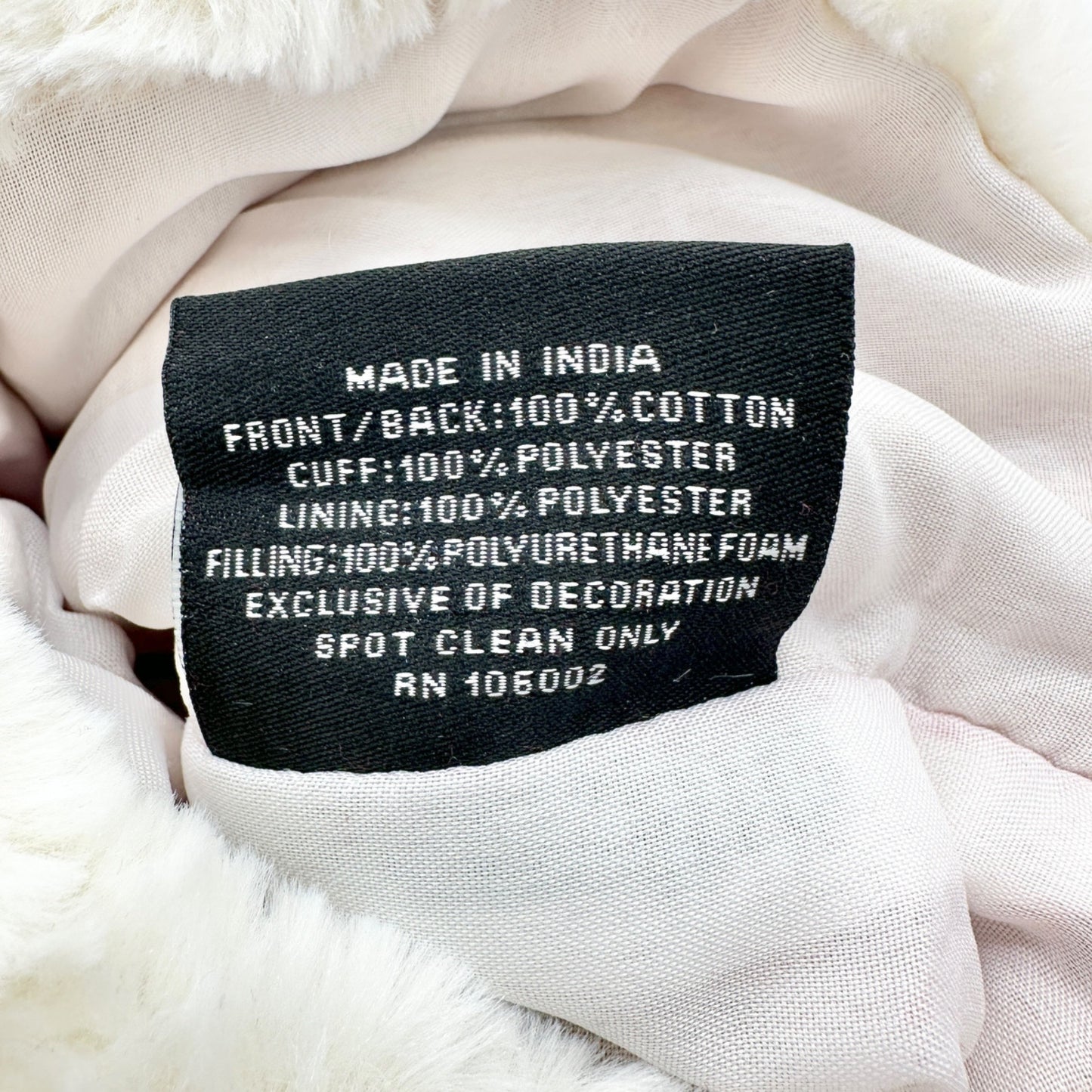 Max Studio Home Christmas Stocking Red Velvet Bead Reindeer Faux Fur White Cuff