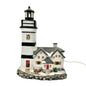 Santas Workbench Collection 1999 Newcastle Lighthouse Lighted Christmas Village