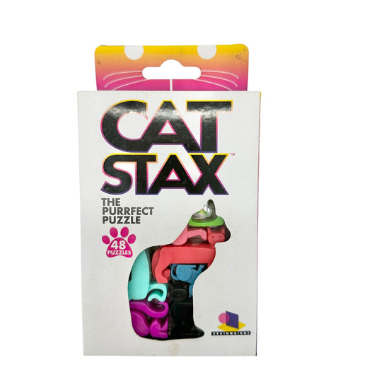 Cat Stax The Purrfect Puzzle Game By Brainwright For Ages 10+ NEW