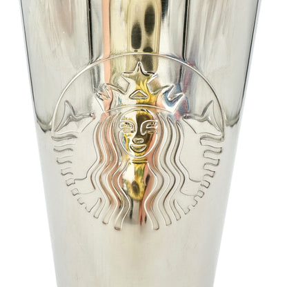 Starbucks 3 Tumblers 24 Oz Stainless Steel 16 Oz Plastic 24 Oz Plastic No Lids