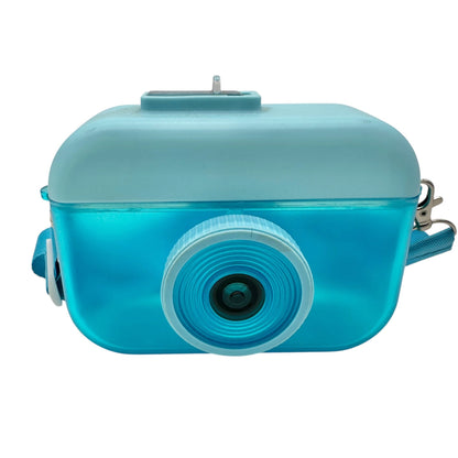 Target Bullseye Playground Summer Tumbler Camera Sipper Cup 15.2 oz Blue Plastic