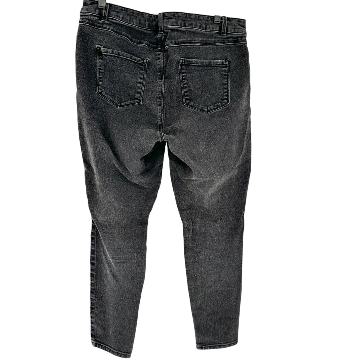 D Jeans Womens Size 16W Black Wash Stretch Skinny Jeans Classic