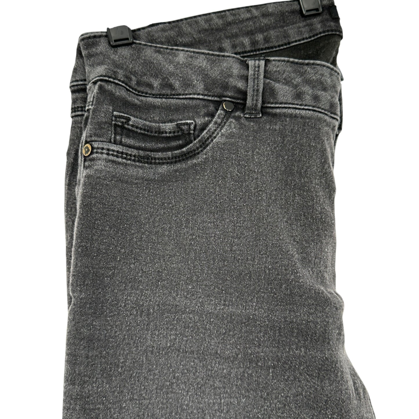D Jeans Womens Size 16W Black Wash Stretch Skinny Jeans Classic