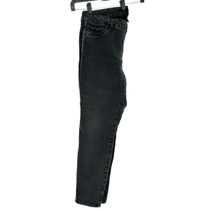 D Jeans Womens Size 16W Black Wash Stretch Skinny Jeans Classic
