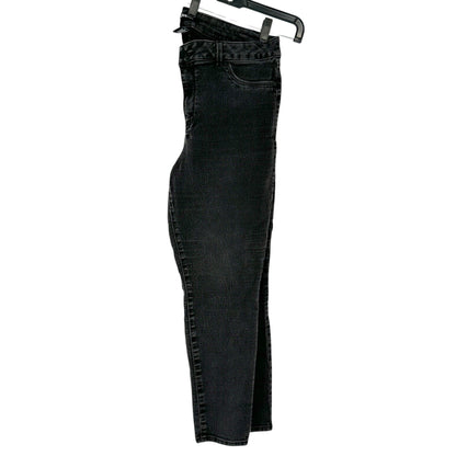 D Jeans Womens Size 16W Black Wash Stretch Skinny Jeans Classic