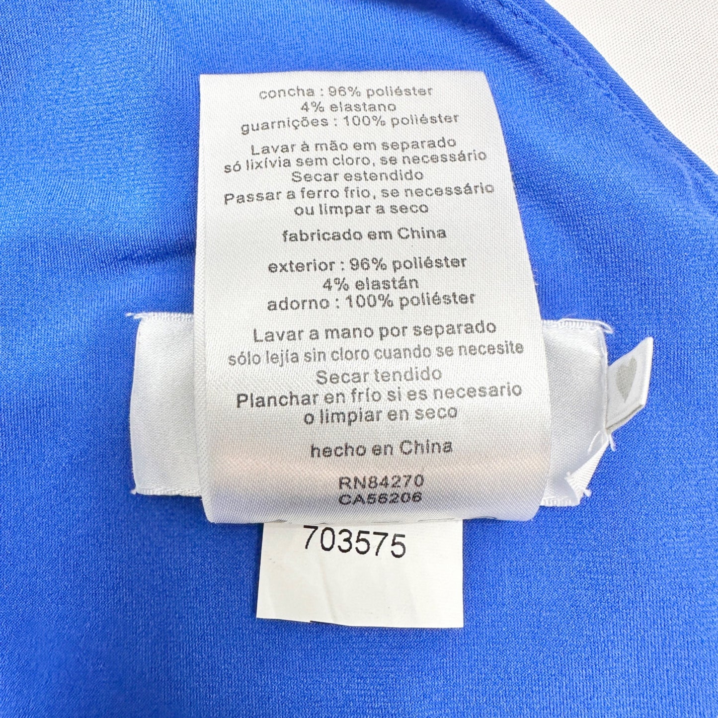 Davids Bridal Dress Womens 14 Blue Sleeveless V-Neck Ruched Waist Knee-Length
