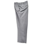 Harbor Bay Mens Dress Pants 52/30 Gray Polyester Blend Flat-Front Classic Fit