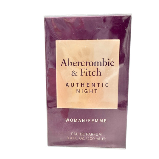 Abercrombie & Fitch Authentic Night Eau De Parfum 3.4 Fl Oz / 100 Ml For Women