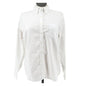 Lands End Button Down Dress Shirt Tailored Womens 18 Tall Cotton Long Sleeve