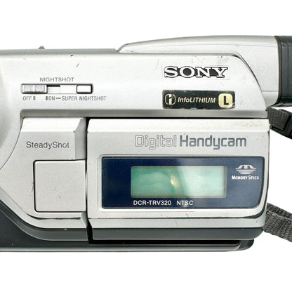 Sony Digital Handycam DCR-TRV320 Digital8 Camcorder Bundle Accessories and Case