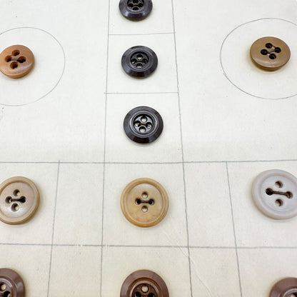 Furniture Gallery Miscellaneous Antique Sample Cards of Buttons Brown