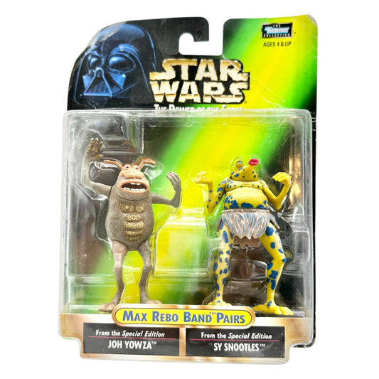 Star Wars The Power Of The Force Max Rebo Band Pairs Figures NIB Kenner 1998