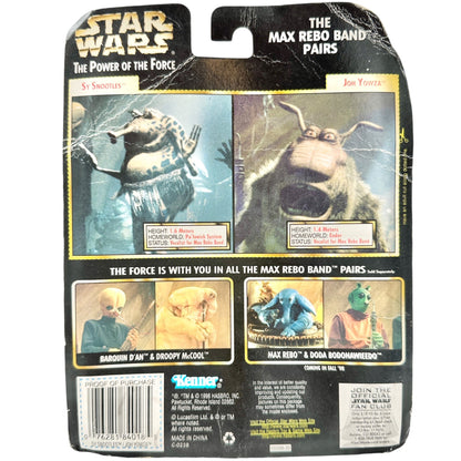 Star Wars The Power Of The Force Max Rebo Band Pairs Figures NIB Kenner 1998