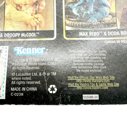 Star Wars The Power Of The Force Max Rebo Band Pairs Figures NIB Kenner 1998