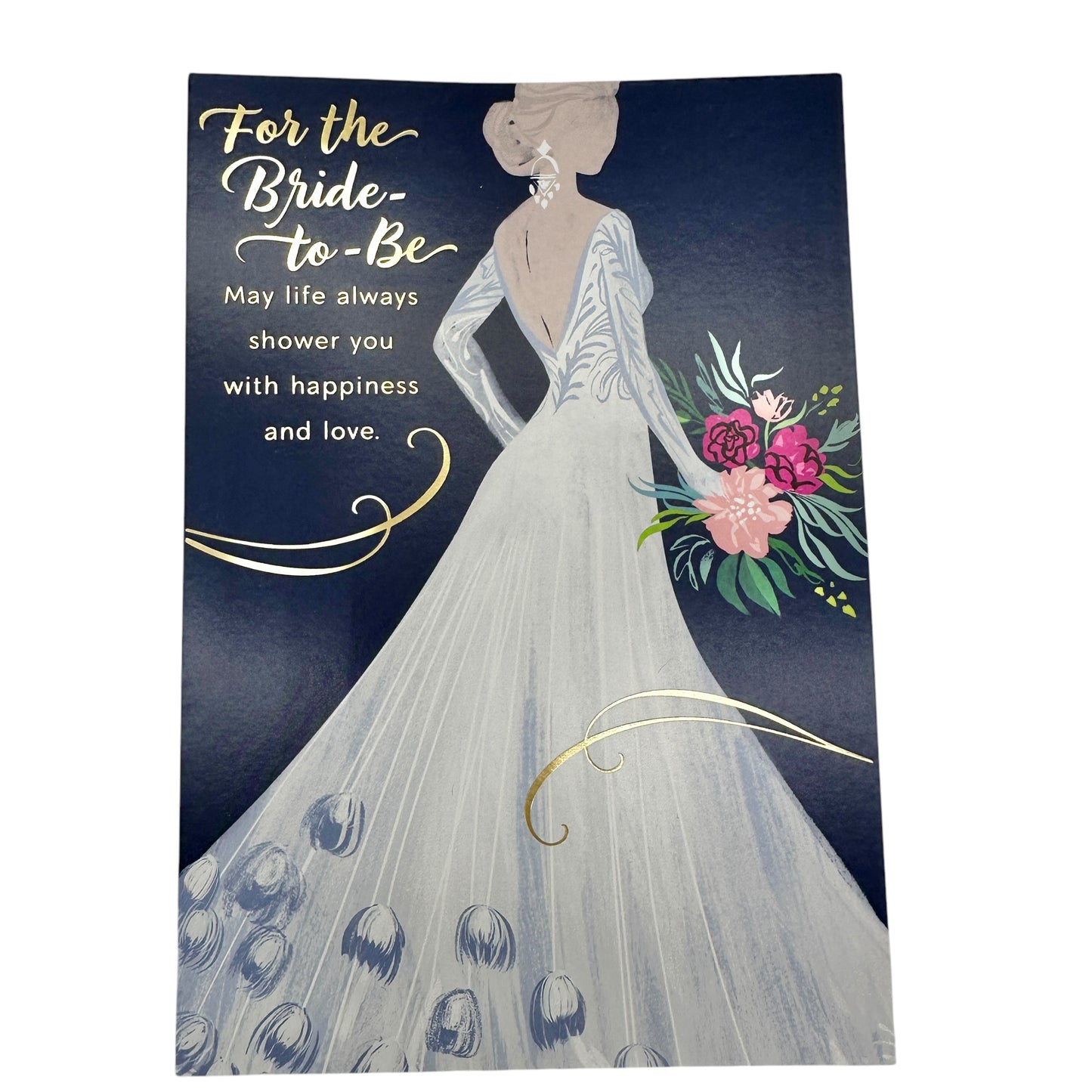 Wedding Bridal Shower Card - "For The Bride To Be" Hallmark