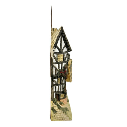 David Winter Cottages Collectors Guild 3D Village Sign Flat Back with Damage