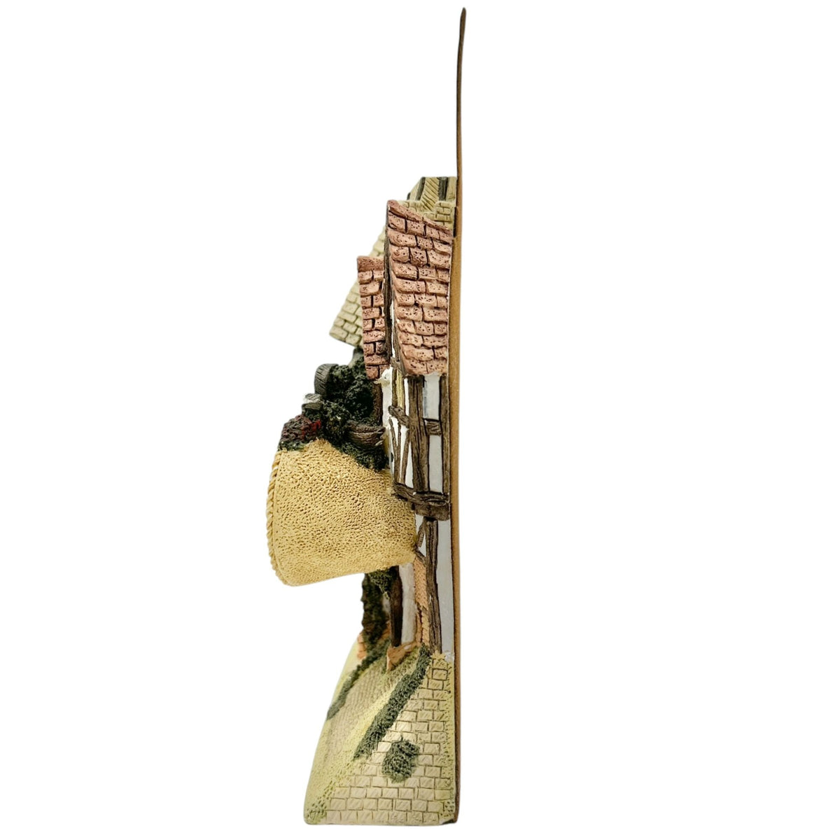David Winter Cottages Collectors Guild 3D Village Sign Flat Back with Damage