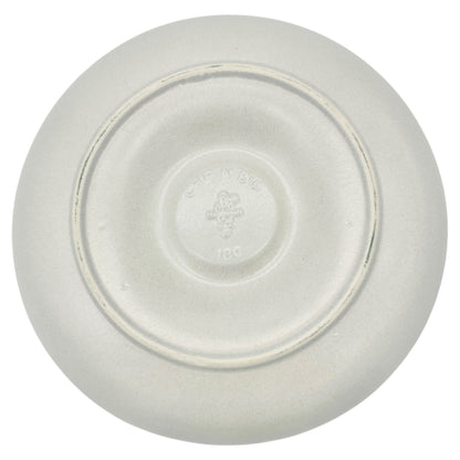 Chip N Dip Platter 11 Inch White With Blue Trim Pottery Dip Bowl Not Included
