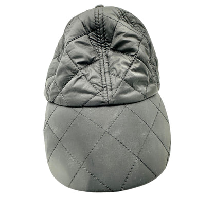 Quilted Nylon Adjustable Cap Soft Polyester Lining One Size Hook & Loop Closure