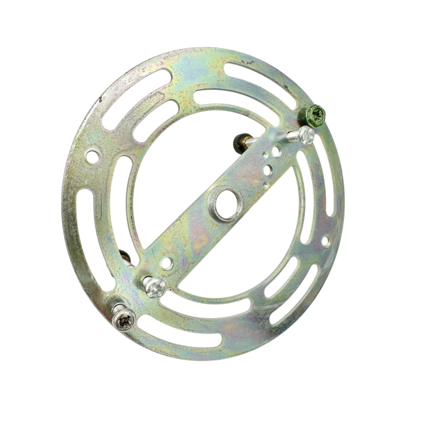 Kichler Wall Sconce Light Fixture 120V Black Beige Metal Finish Dual Bulb Holder