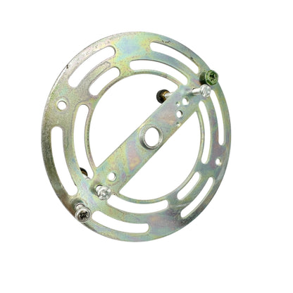 Kichler Wall Sconce Light Fixture 120V Black Beige Metal Finish Dual Bulb Holder