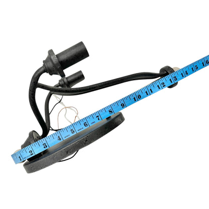 Kichler Wall Sconce Light Fixture 120V Black Beige Metal Finish Dual Bulb Holder