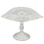 Euclid Rexford Etched Clear EAPG Glass Fruit Stand Childrens Tableware 6.5" Wide