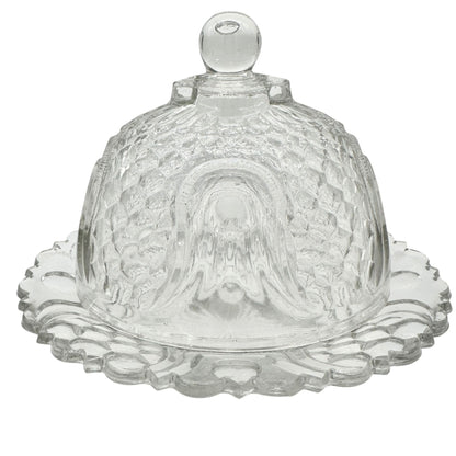 Federal Glass 1914 Wabash Childrens Tableware 5pc Set Tulip & Honeycomb Pattern