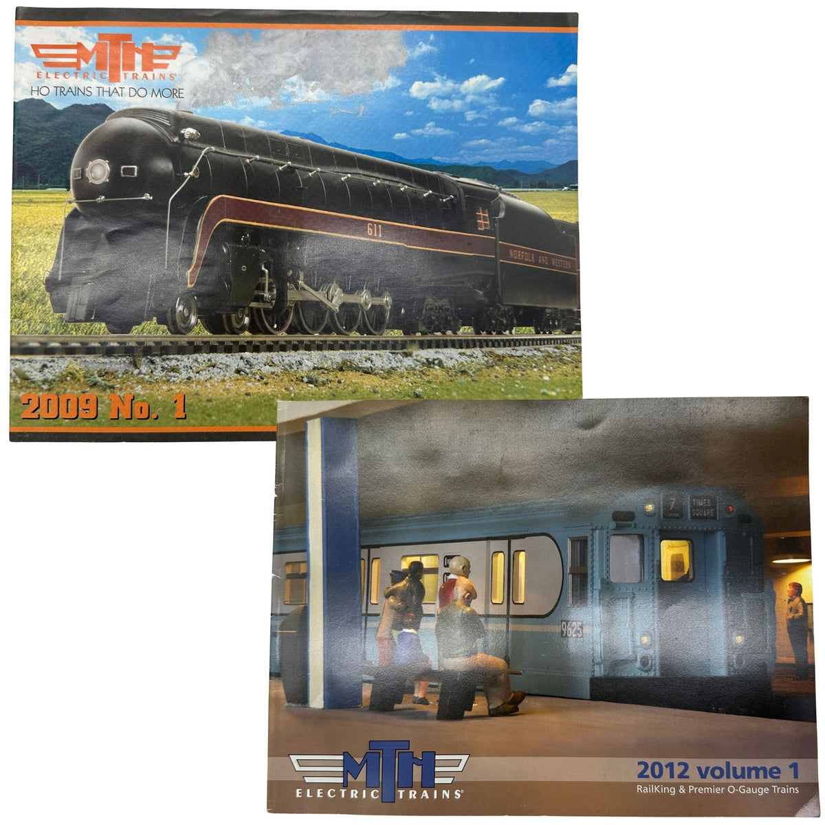 MTH Electric Trains 7 Catalog Lot 2009-2018 HO & O Gauge Volumes 1 & 2