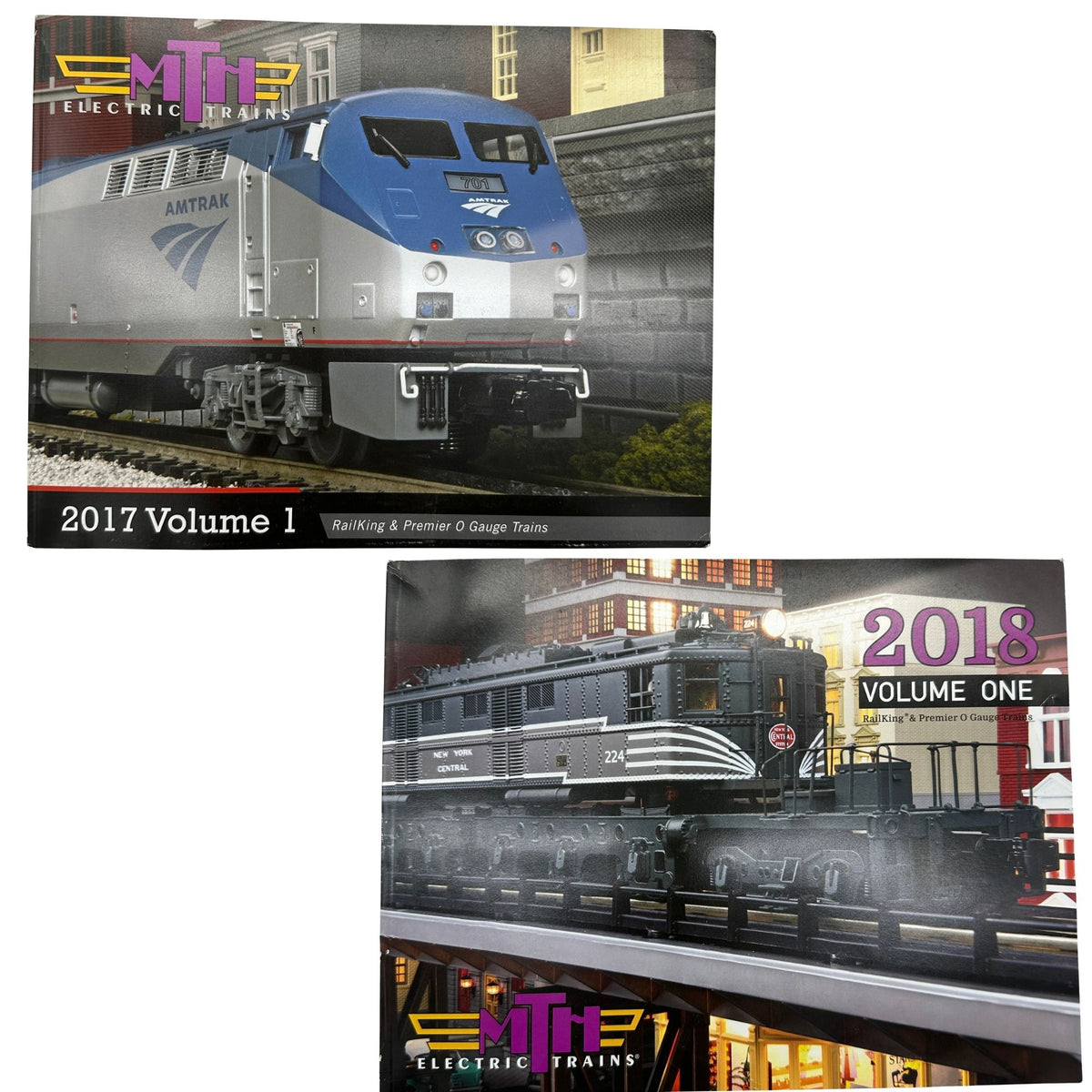 MTH Electric Trains 7 Catalog Lot 2009-2018 HO & O Gauge Volumes 1 & 2