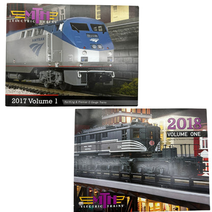MTH Electric Trains 7 Catalog Lot 2009-2018 HO & O Gauge Volumes 1 & 2