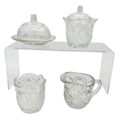 Buzz Star 15101 Whirligig US Glass 4 Piece Childrens Table Set TS-11