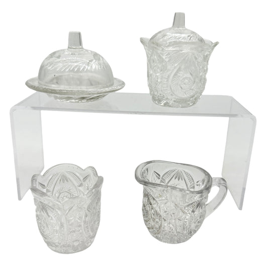 Buzz Star 15101 Whirligig US Glass 4 Piece Childrens Table Set TS-11
