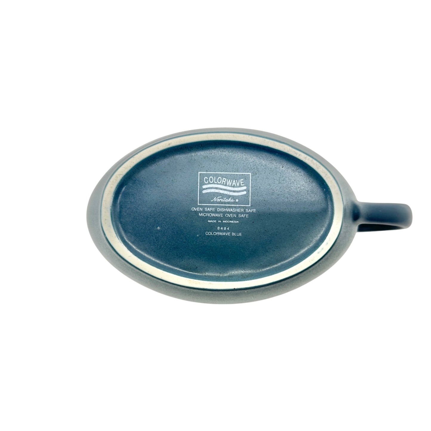 Noritake Colorwave Blue Gravy Boat 8484 Dishwasher Microwave Safe