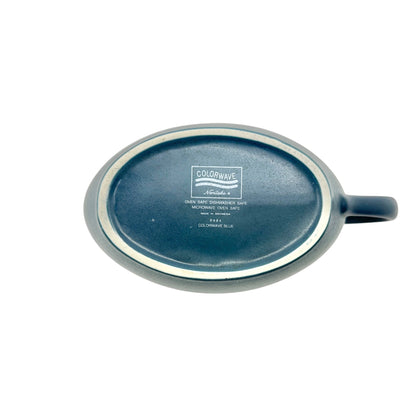 Noritake Colorwave Blue Gravy Boat 8484 Dishwasher Microwave Safe