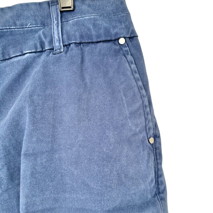 Westport 1962 Shorts Womens size 18 Blue Cotton Blend With Pockets