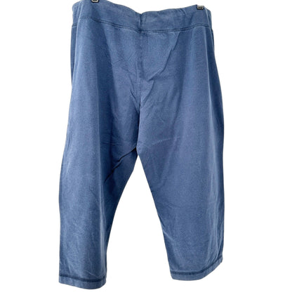 Athletic Works Jogger Capri Pants Womens XXXL (22) Blue Drawstring and Pockets