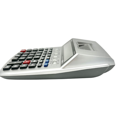 Canon P23-DHV-3 Printing Calculator Silver 12-Digit Display Portable w/ Adapter