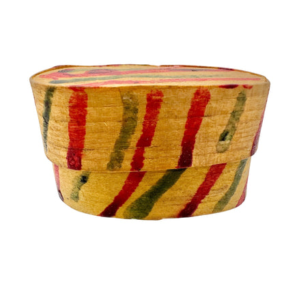 Vintage 1970s Guatemalan 1.25 In Worry Dolls Set Of 10 In Original Handmade Box